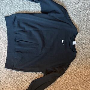 Nike Black Crewneck Top